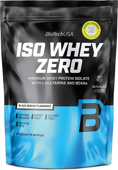 Протеїн Biotech IsoWhey Zero NEW! 454g (Black biscuit) Луцьк - фото 1