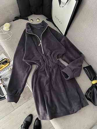 Жіноча тепла повсякденна сукня двосторонній  Polar фліс Одеса