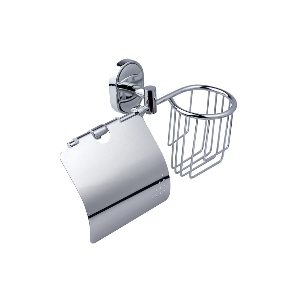 Тримач для туалетного паперу та освіжувача повітря Kroner KRM Elbe - ACC2903-1 Київ - фото 1