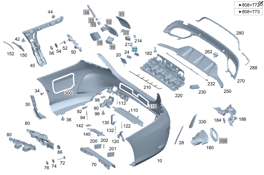Mercedes-Benz  A2058851224 Кришка буксирного вуха C-Class W205 Одеса - фото 2