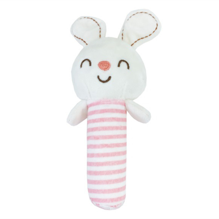 М`яка іграшка-брязкальце "Заєць" TM TOLOLO MGZ-1212-3 Вінниця - фото 1