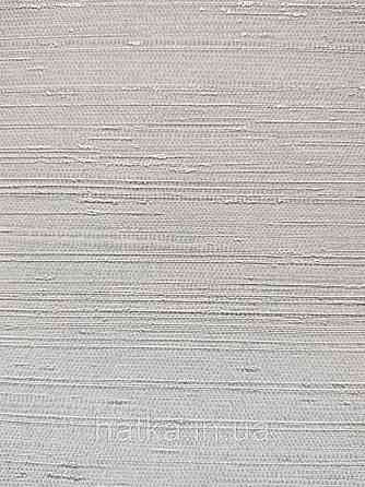 Шпалери вінілові на паперовій основі Sirpi Italian Silk 7 однотонні бежеві під тканина тонка срібна смужка Київ