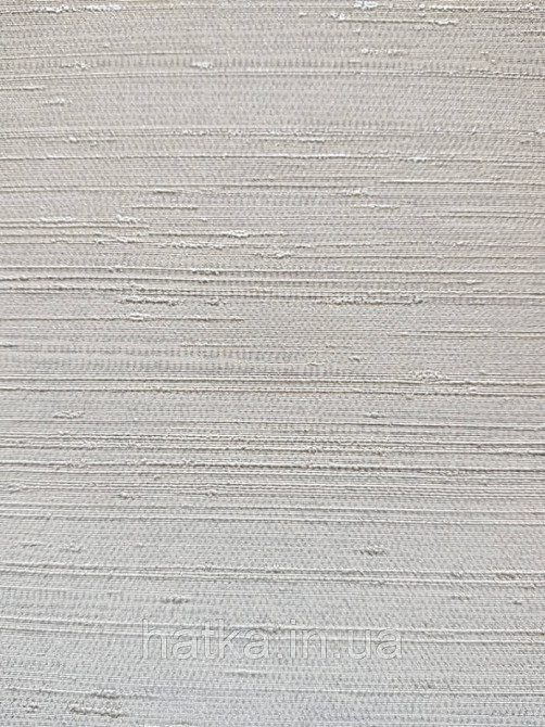 Шпалери вінілові на паперовій основі Sirpi Italian Silk 7 однотонні бежеві під тканина тонка срібна смужка Київ - фото 3