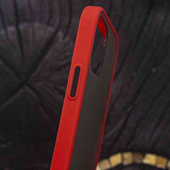 Чехол Funda (FULL PROTECTION) for iPhone 12 Pro Red/Black Киев