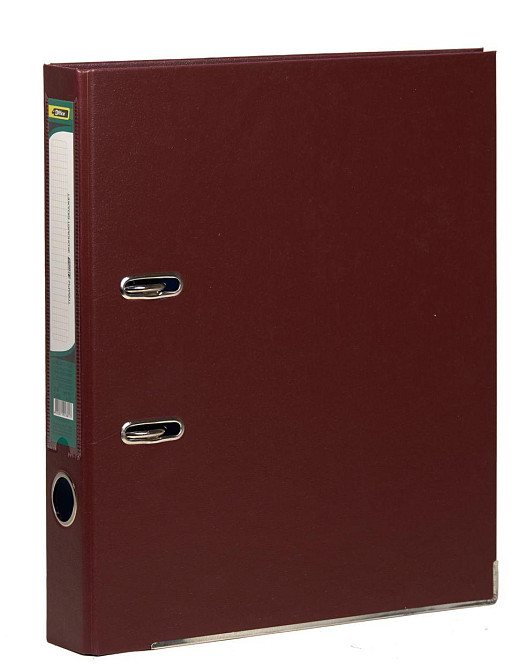 Папка-реєстратор A4/70 мм "4Office" бордовий, 4-246-11, шт Київ - фото 1