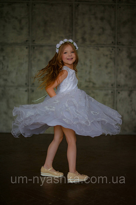 Дитяча біле плаття Сніжана Кривий Ріг - фото 3