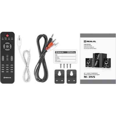 Акустическая система REAL-EL M-355 Black (EL121300015) Винница