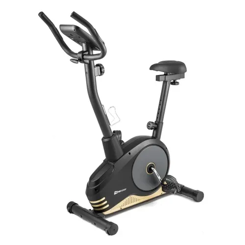 Велотренажер магнітний Hop-Sport 2080 Spark чорно-жовтий Київ