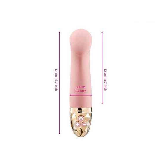 Вібратор для точки G Mystim Right on Ron Rose, 8 режимів, дуже потужний Sex Aura Київ