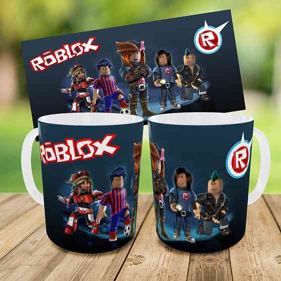 Дитячий набір Roblox сумка-бананка + керамічна кружка з принтом (5675) Київ