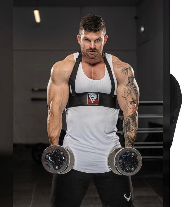 Ізолятор для біцепса (армбластер) RDX T2 Arm Blaster Black Кам'янське - фото 8