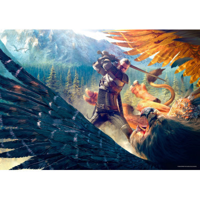Пазл GoodLoot Witcher: Griffin Fight 1000 елементів (5908305231233) Вінниця - фото 2