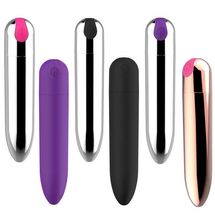 Віброкуля жіноча водонепроникна 10 режимів вібрації з USB-зарядкою Золотиста Вінниця - фото 5