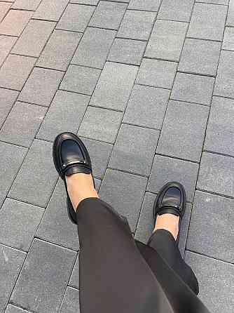 PLPS Лофери жіночі PLPS чорні натуральна шкіра 37-41р. (R033-1) Коломия