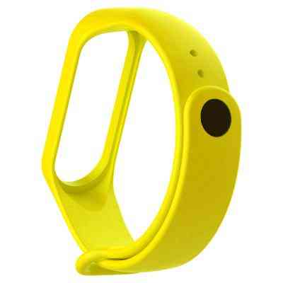 Ремінець до фітнес браслета BeCover Silicone для Xiaomi Mi Band 3/4 Yellow (704130) Вінниця