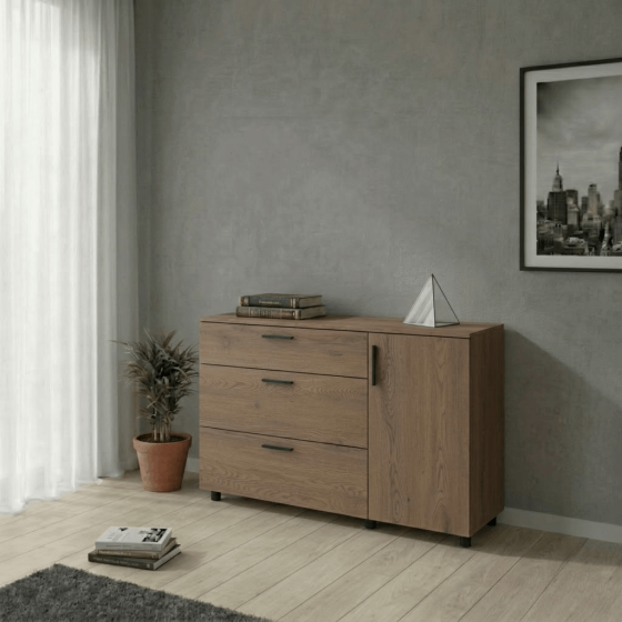 Комод Doros Торн Кремона Канноло 3Ш/1Д 135х51.6х80 (DRS-012106) Дніпро