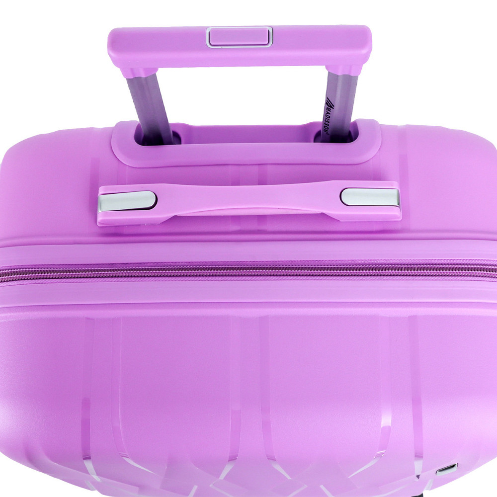 Валіза поліпропіленова MADISSON 51103 велика 77 см Бузкова Київ - фото 16