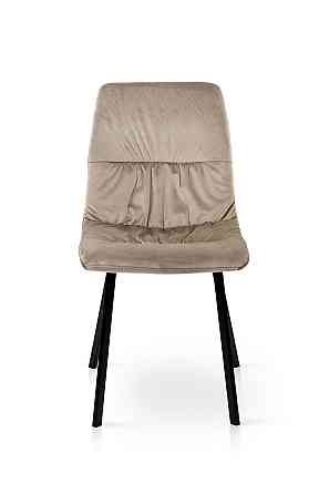 Стілець Авері чорний/велюр мокрий пісок Bluvel-40 Киев