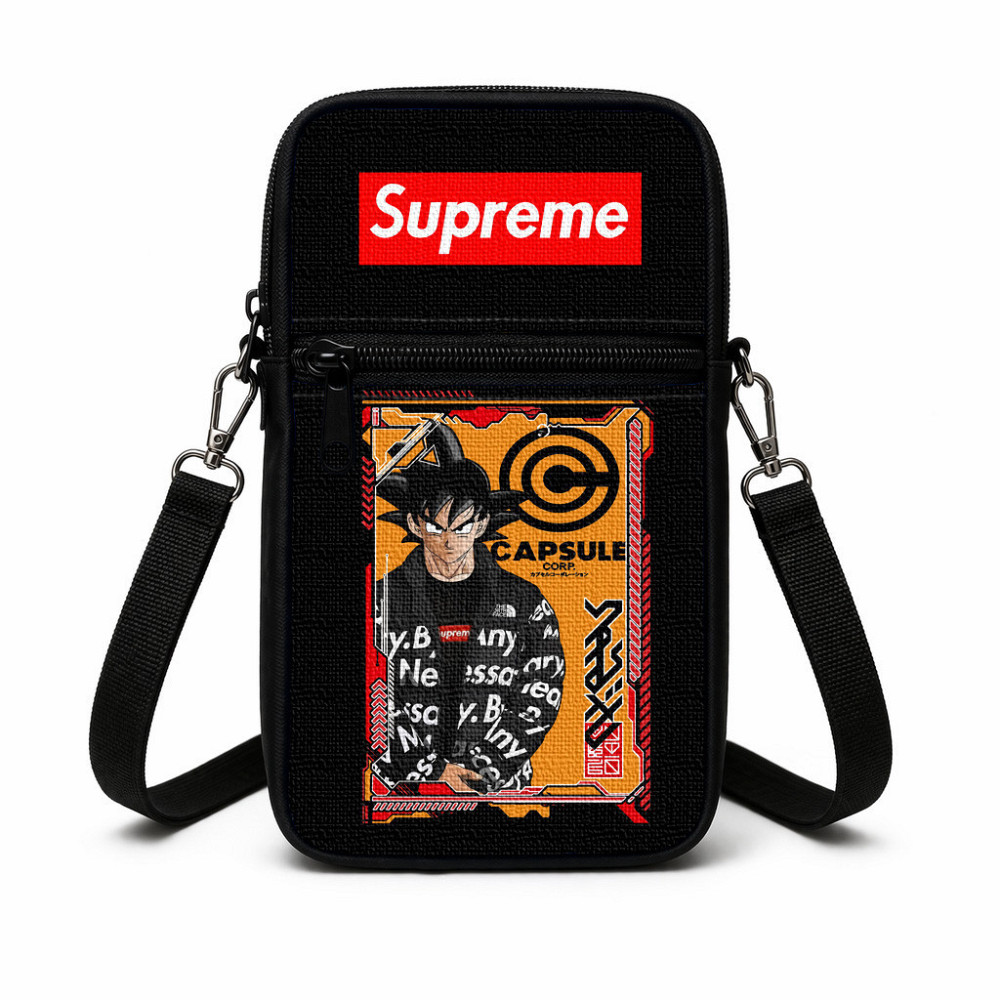 Сумка-чехол для телефона Аниме Supreme детская через плечо, водонепроницаемая мини-сумка (4859) Киев - изображение 1