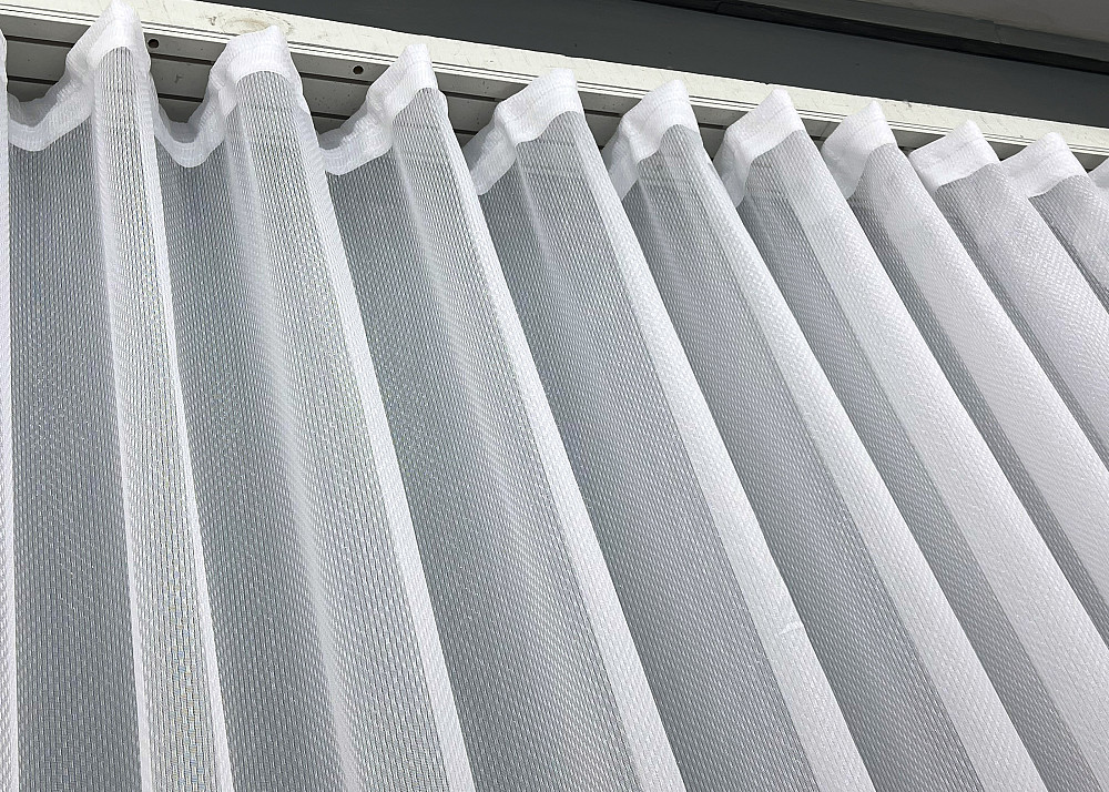 Тюль VR-Textil 1985т Жакард фактурний Білий 400х270 см (42-0975) Київ - фото 7