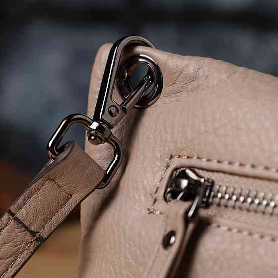 Сумка на плече з натуральної шкіри Vintage 23005 Сірий Київ