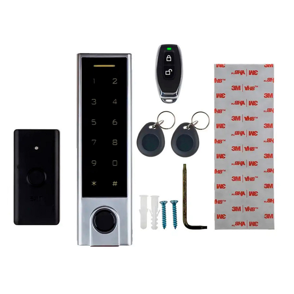 Бездротовий біометричний комплект контролю доступу SEVEN LOCK SL-7708F Київ - фото 2