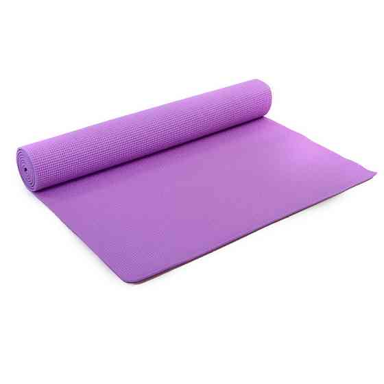Коврик для фитнеса, йоги Yoga Mat (рр. 173см*61см*6мм) Вишнёвое