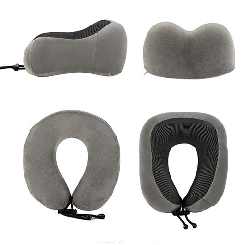 Дорожній набір для сну 3в1 з ортопедичною подушкою Memory Foam, маскою для очей та берушами, чохол Київ - фото 1