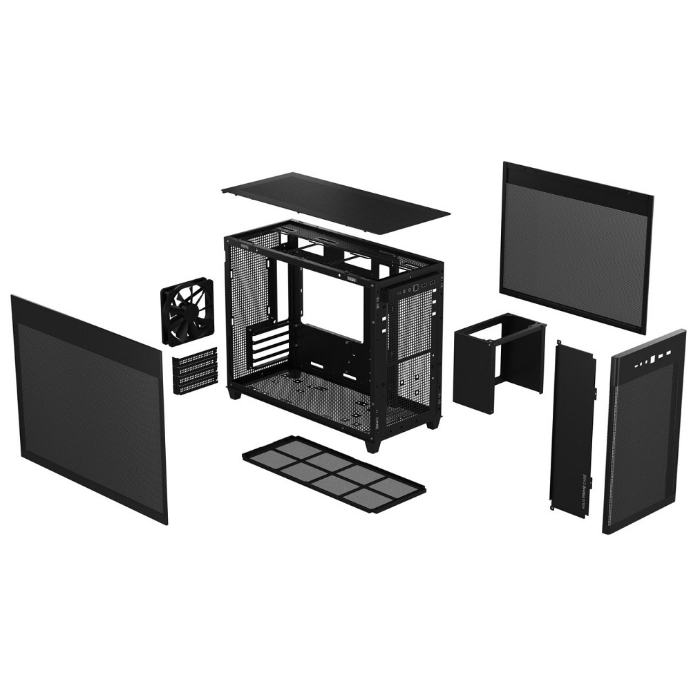 Корпус Asus Prime AP201 Black без БЖ (90DC00G0-B39000) ( Black ) Харків - фото 9