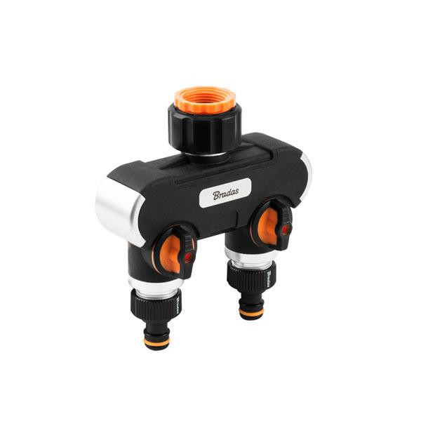 Розподільник з 2 кранами, BLACK LINE РЗ 1