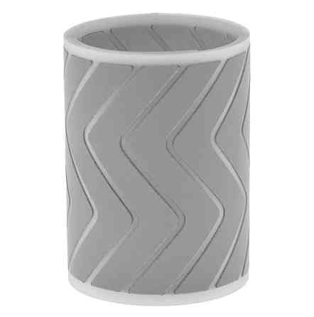 Отражательная лента с фигурными полосами 5 см на 1 м серый Киев