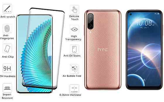 Захисне скло HyperGlass Pro для HTC Desire 22 Pro 5G – максимальна чутливість та захист Київ