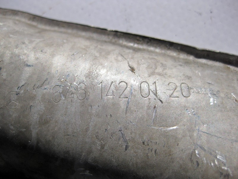 Mercedes-Benz  A6461420120 Захисний екран - щиток випускного колектора двигуна OM646 R4 2.2 cdi E-Class W211 C-Class W203 W204 S-Class W220 Одесса - изображение 3