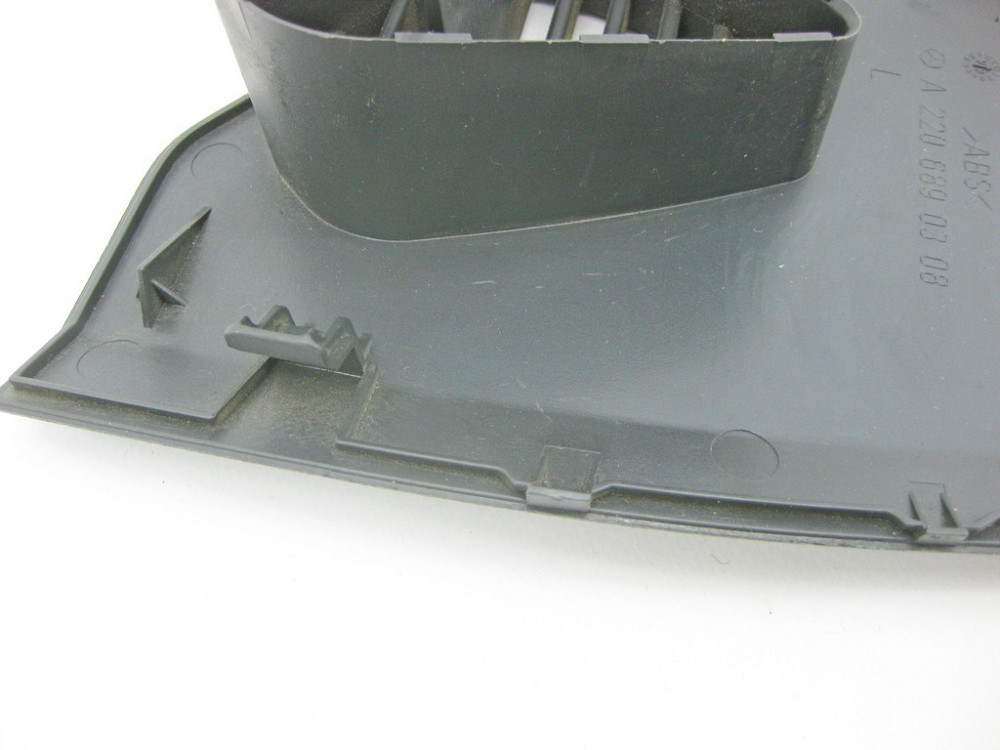 Mercedes-Benz  A2206890308 7241 Кришка лівого торця панелі приладів антрацит S-Class W220 Одеса - фото 6