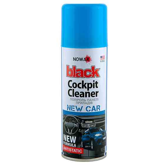 Поліроль для панелі приладів Nowax Cockpit Cleaner Spray Нова машина, 200мл Киев