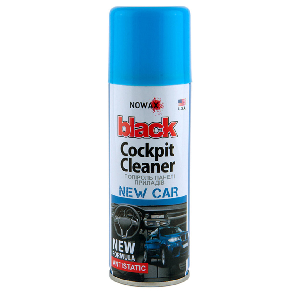 Поліроль для панелі приладів Nowax Cockpit Cleaner Spray Нова машина, 200мл Киев - изображение 1