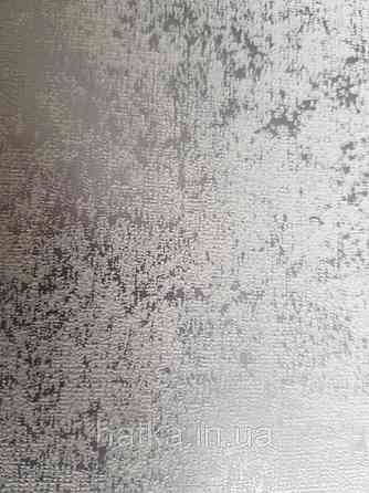 Обои виниловые на флизелине Marburg Imagine 0.53х10 под венецианскую штукатурку серые с серебром Киев