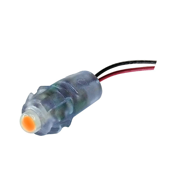 Светодиод быстрого монтажа 1led, 0,08W, Желтый, 12V, IP65 (102/6) Полтава - изображение 1