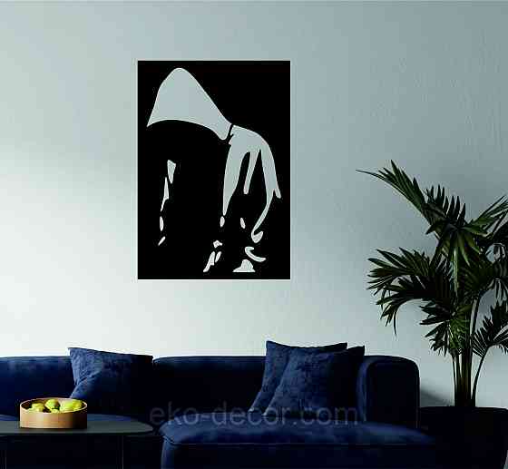 Декоративное настенное Панно «Силуэт мужчины», Декор на стену Киев