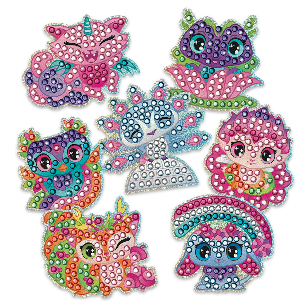 Набір для створення стикерів з алмазною мозаїкою – Космічні улюбленці Дніпро - фото 4