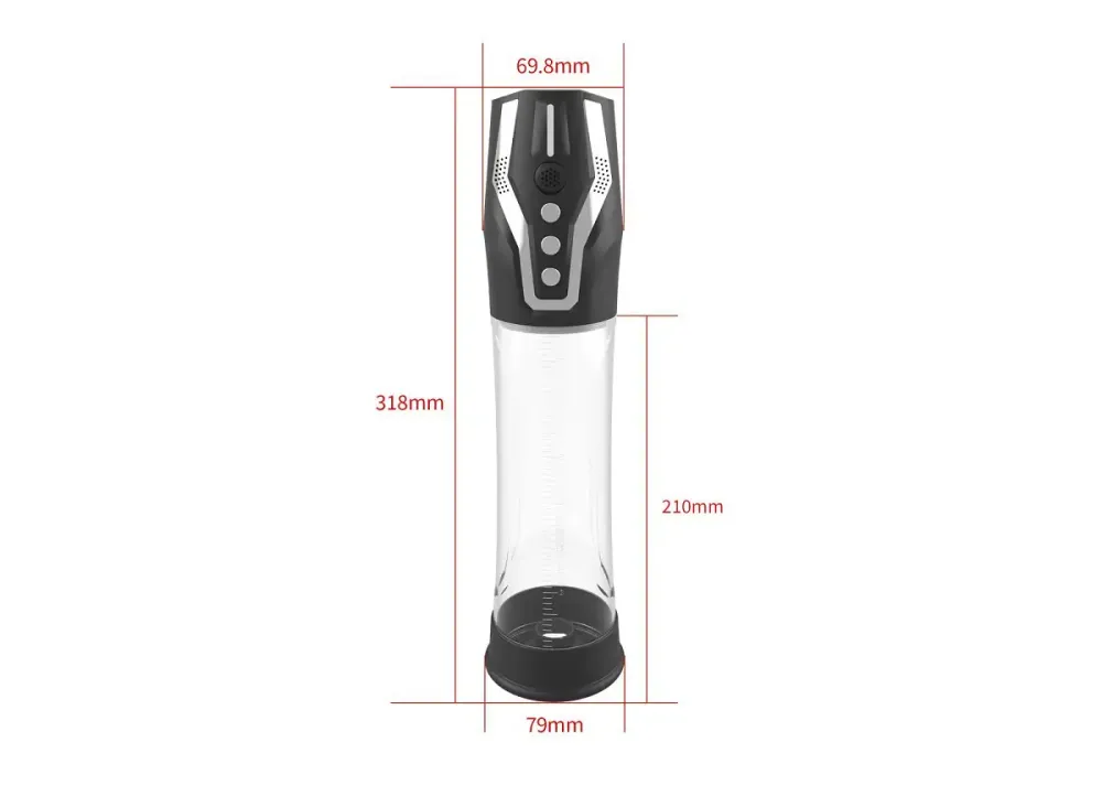Автоматическая вакуумная помпа Men Powerup Passion Pump Львов - изображение 3