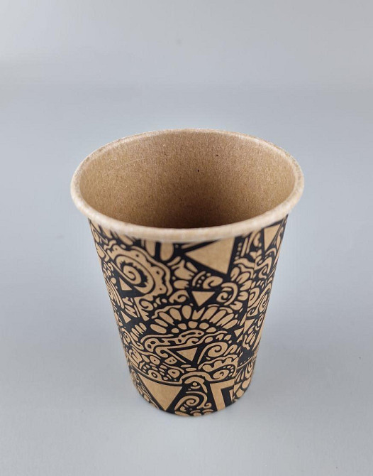 Склянка паперова 250 мл "Авангард KRAFT" Маестро h9 (50 шт.) Харків - фото 3