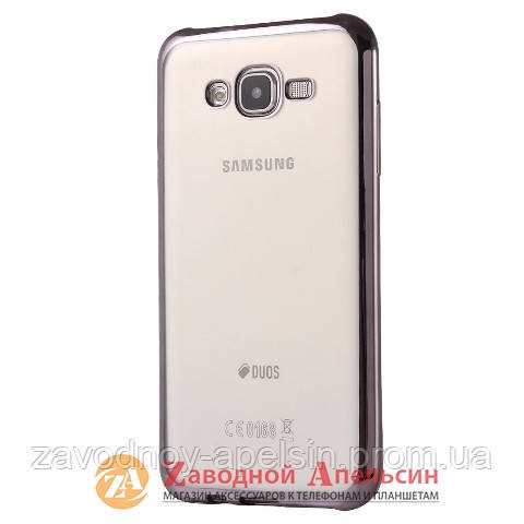 Samsung J5 J500 чохол Electroplating grey Одеса - фото 1