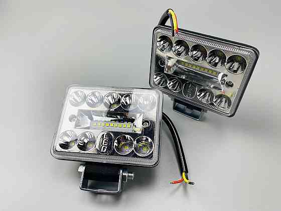 Фара прямокутна 18Led chip 3030 9-80V IP67, автомобільне освітлення Мукачево