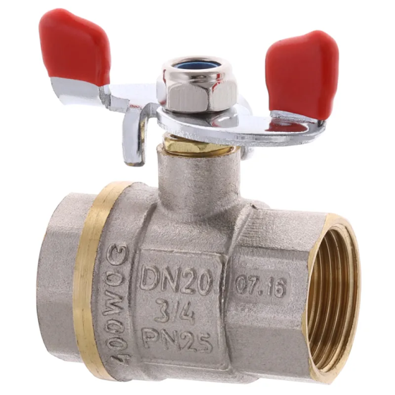 Кран кульовий Waterpro 3/4" ГГМ (WP2903) Київ