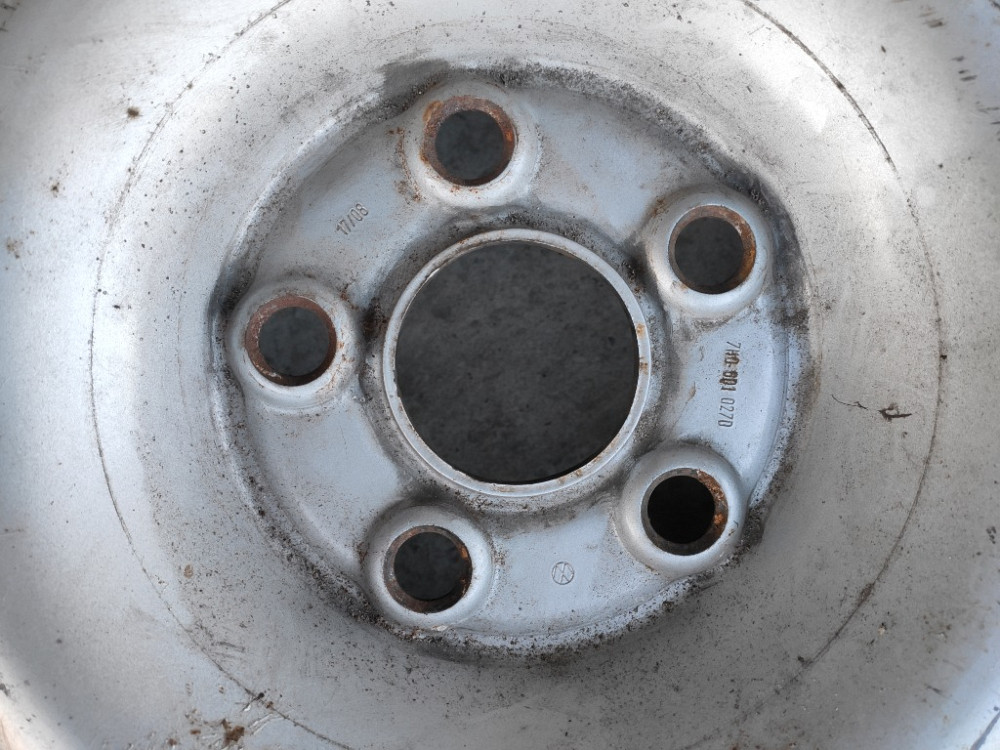 Диск колесний металевий R16 VW T5 2003-2014 (7H0601027D) Ковель - изображение 3