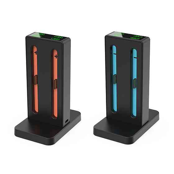 Зарядка для чотирьох джойконів Switch 2 підставка док-станція Dobe TNS-3192B Київ