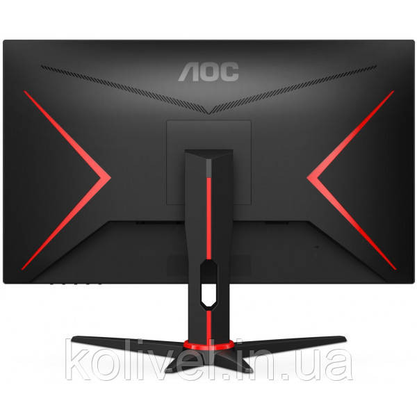 TFT 23.8" AOC 24G2ZU/BK, IPS, 240Hz, 0.5 ms, 2xHDMI, DP, 4 x USB 3.0, Pivot, колонки, чорний з черво Київ - фото 4