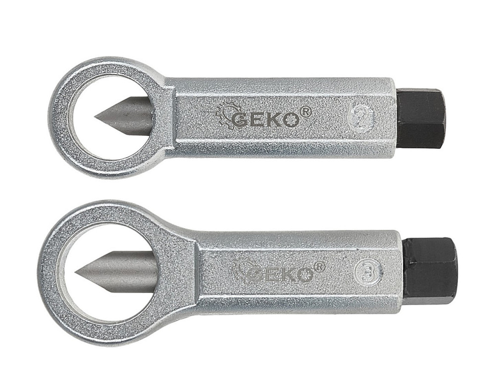 Набір Гайкорубів і Екстракторів "GeKo" гайок, болтів, шпильок, к-т 26шт. Стрий - фото 6