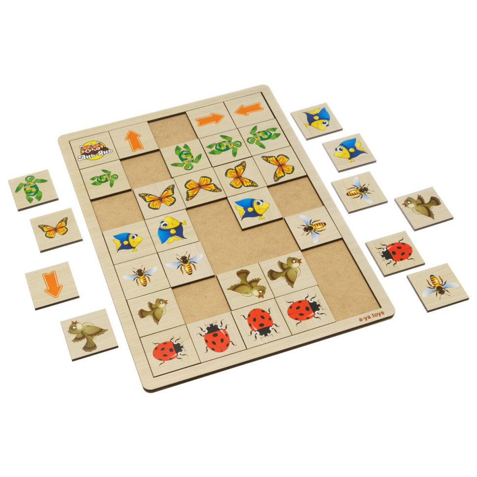 Деревянная настольная игра 